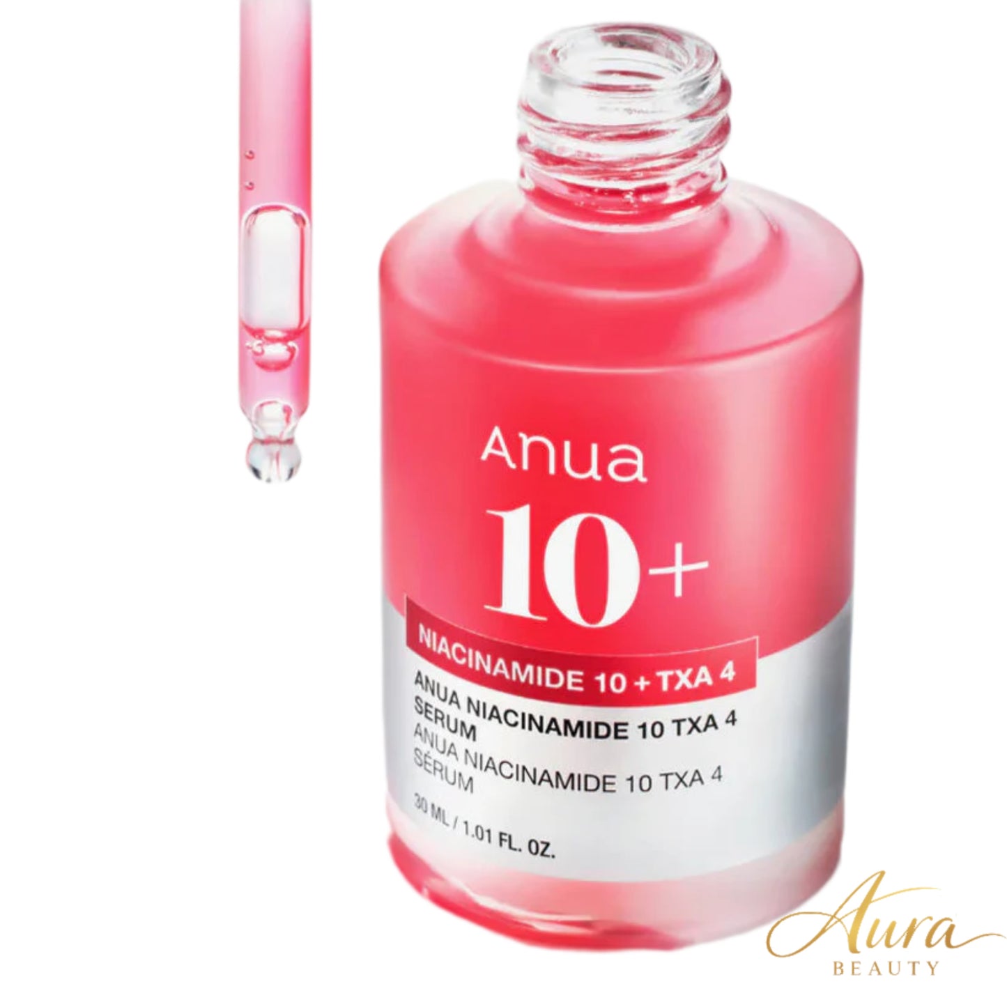 Anua Niacinamide 10% + TXA 4% Dark Spot Brightening Glow Serum
For Glass Skin