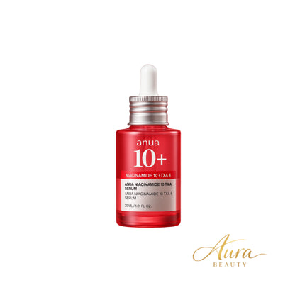 Anua Niacinamide 10% + TXA 4% Dark Spot Brightening Glow Serum
For Glass Skin